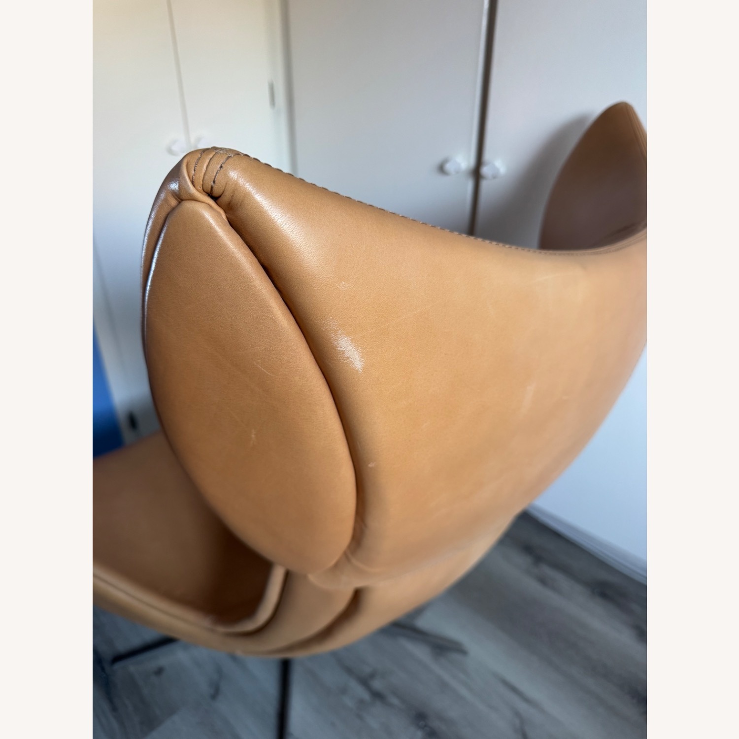 BoConcept Imola Light Brown Leather Armchair - image-4