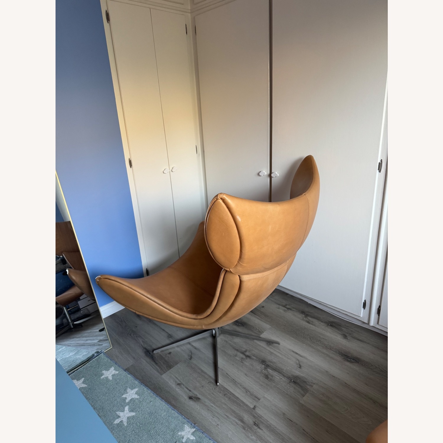 BoConcept Imola Light Brown Leather Armchair - image-3