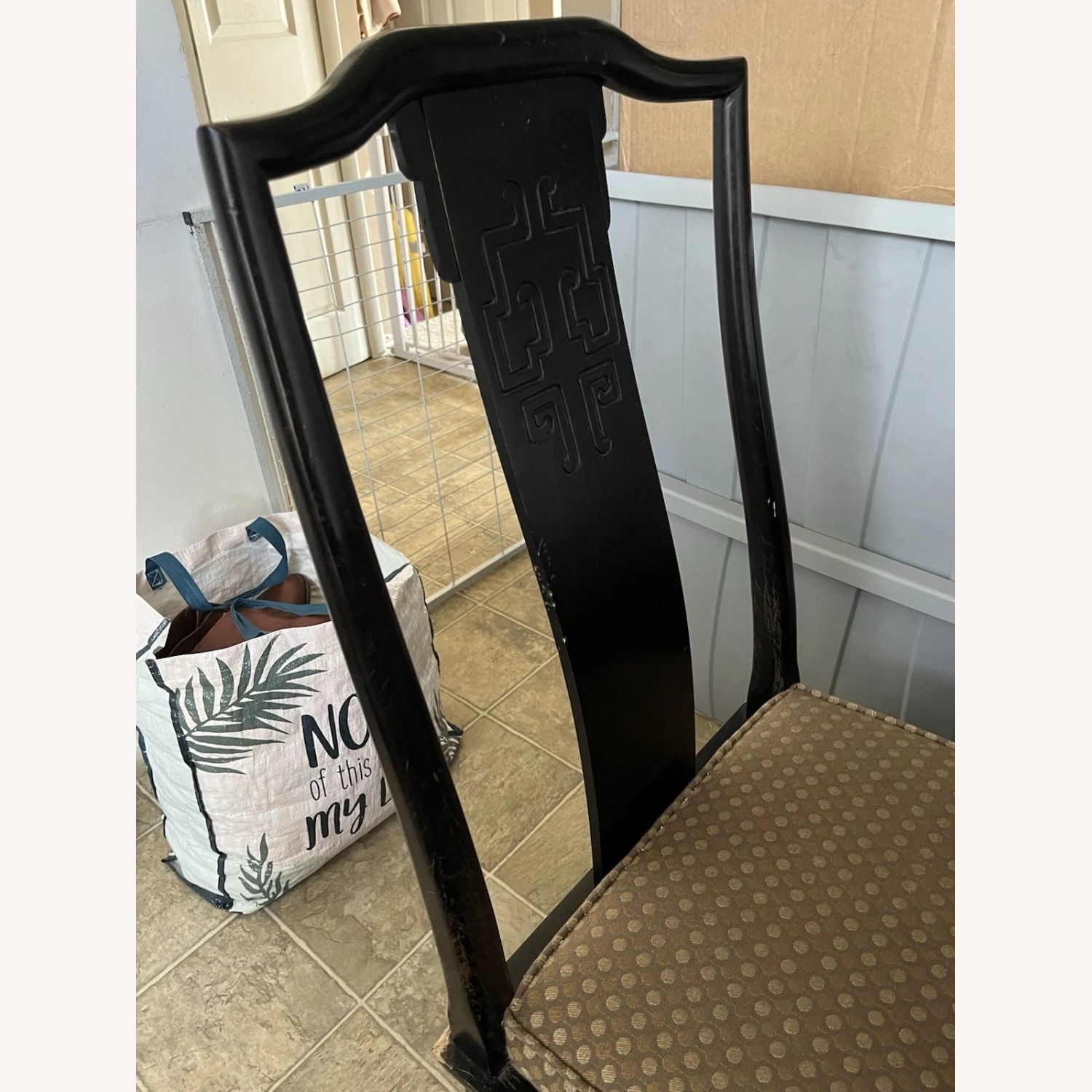 Century Furniture Dark Brown Lacquer Dining Set - image-5