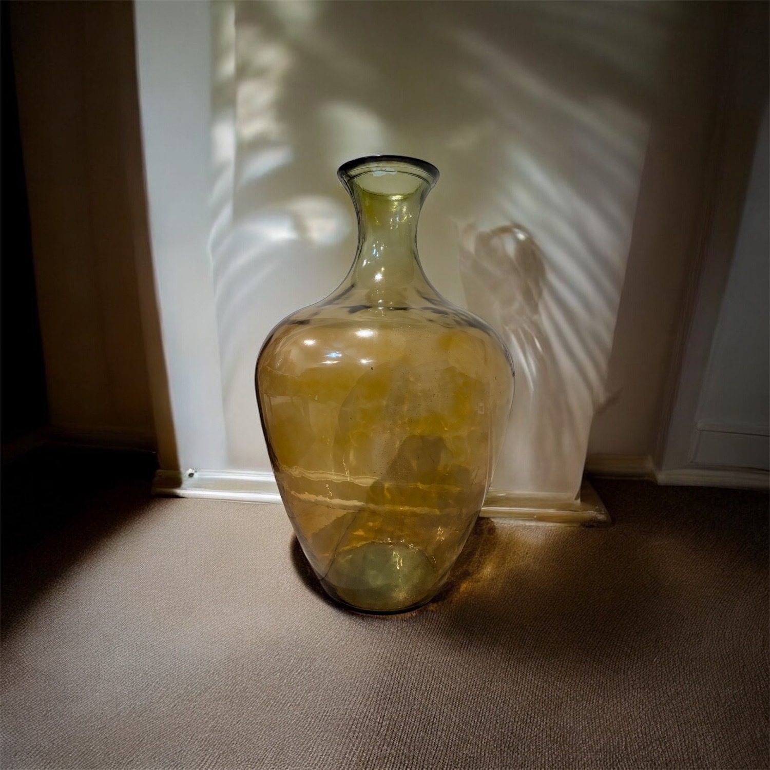 Vintage/Antique Dark Brown Glass Décor - image-3