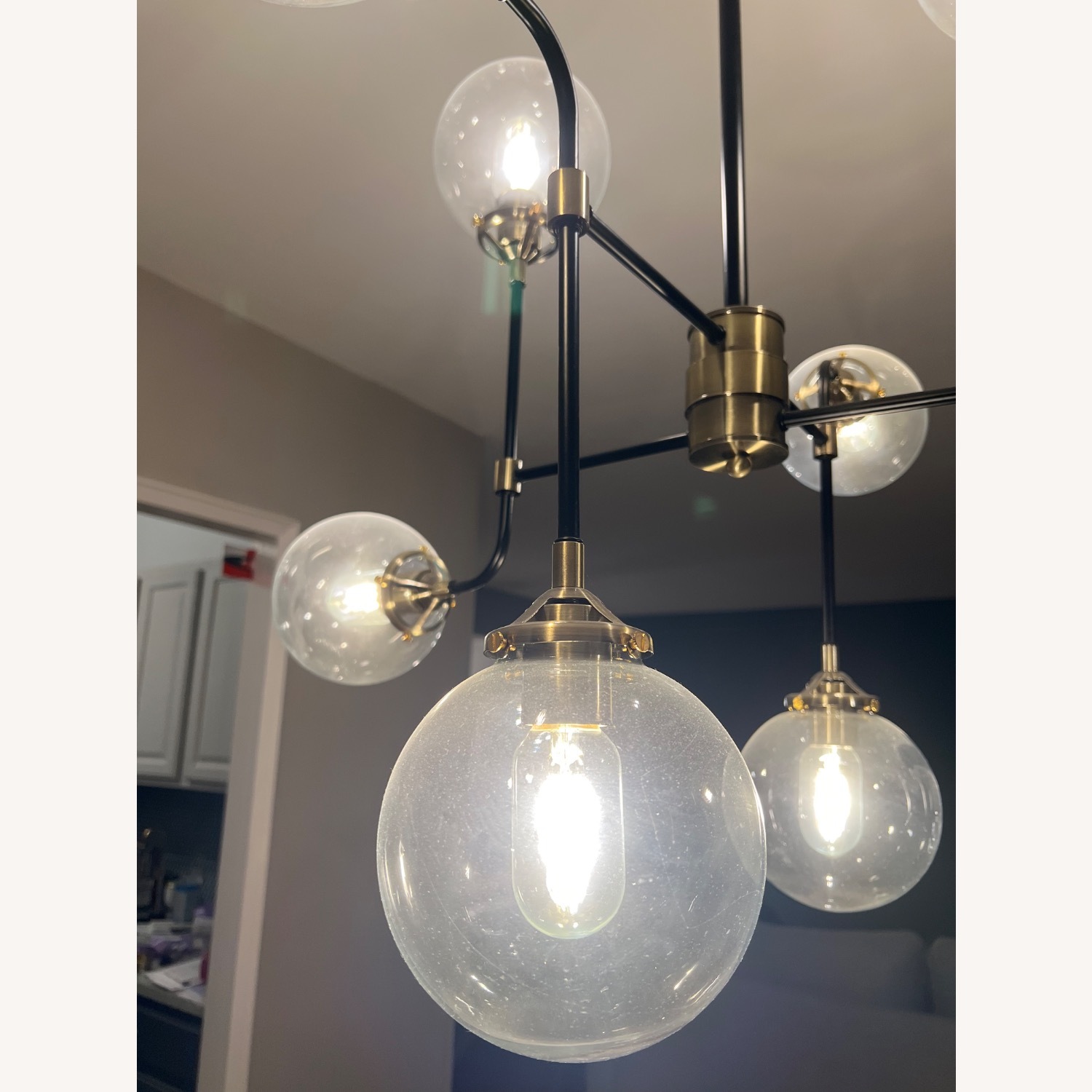 Wayfair Black Metal Ceiling Lamp - image-4