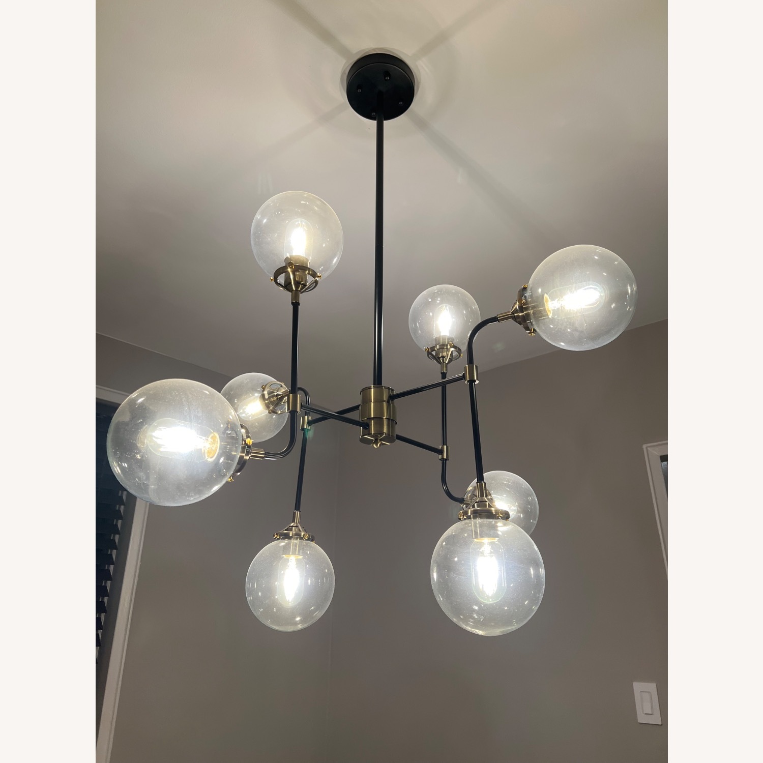 Wayfair Black Metal Ceiling Lamp - image-1