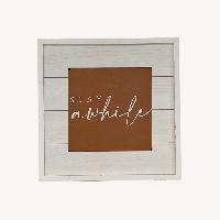 Solid Wood Custom Wall Decor 