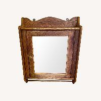 Vintage Oak Medicine Cabinet