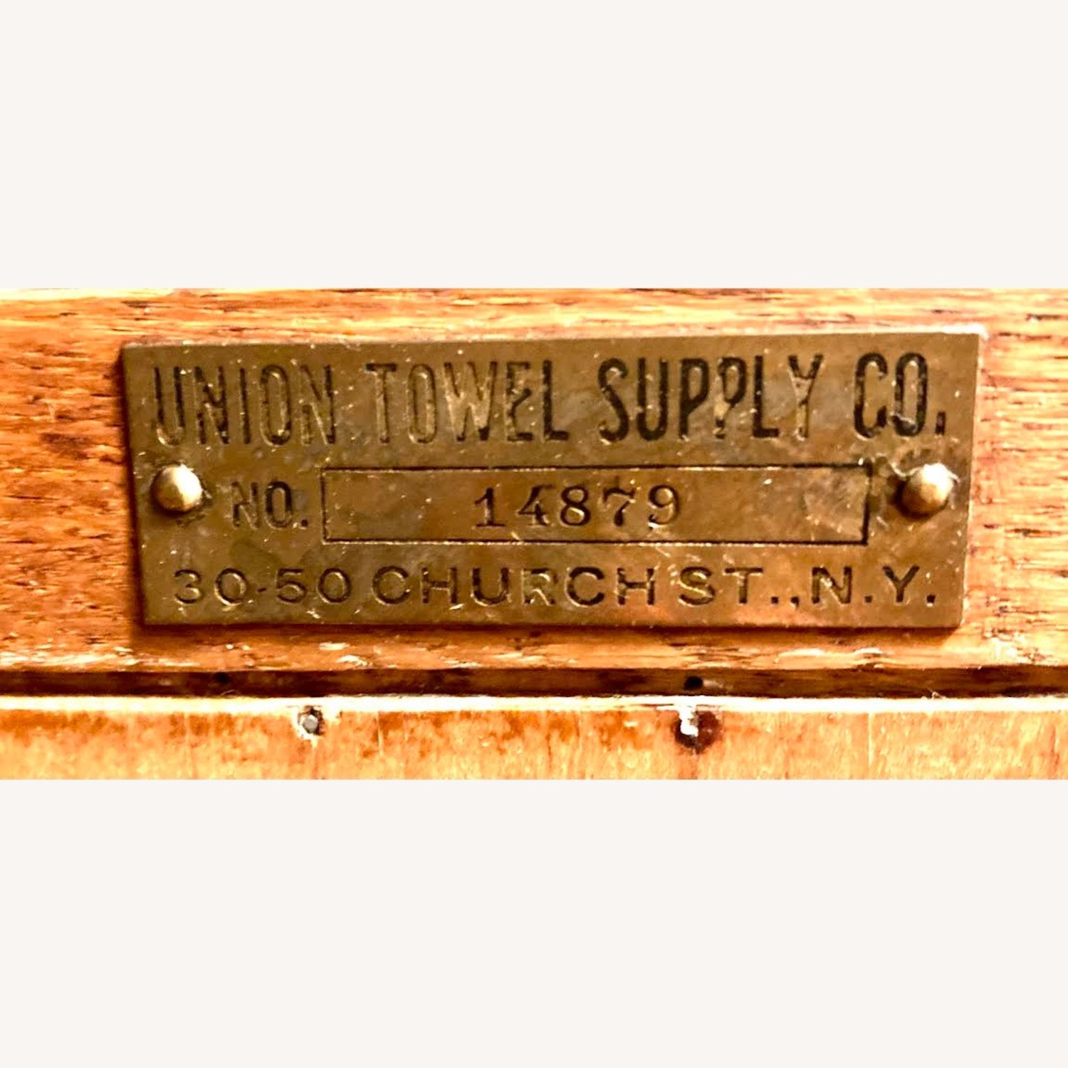 Vintage Oak Medicine Cabinet - image-6