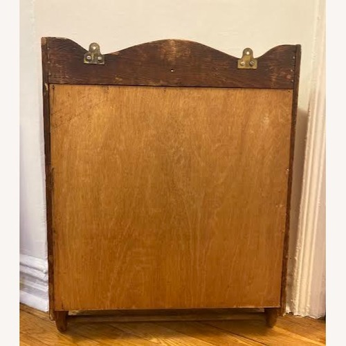 Used Vintage Oak Medicine Cabinet for sale on AptDeco