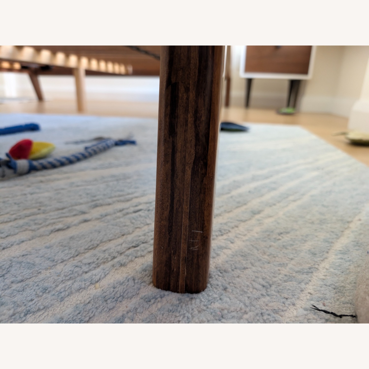 Raymour & Flanigan Dark Brown Wood Queen Bed  - image-5