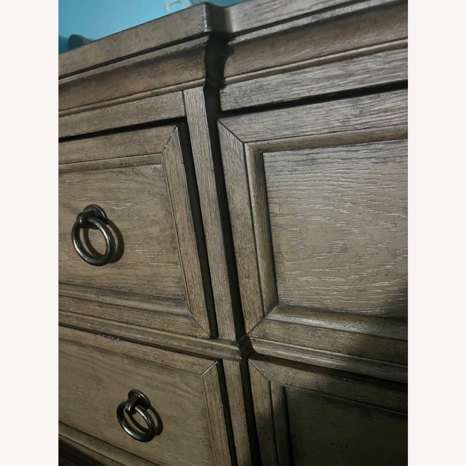Raymour & Flanigan Light Brown Wood Dresser - image-1