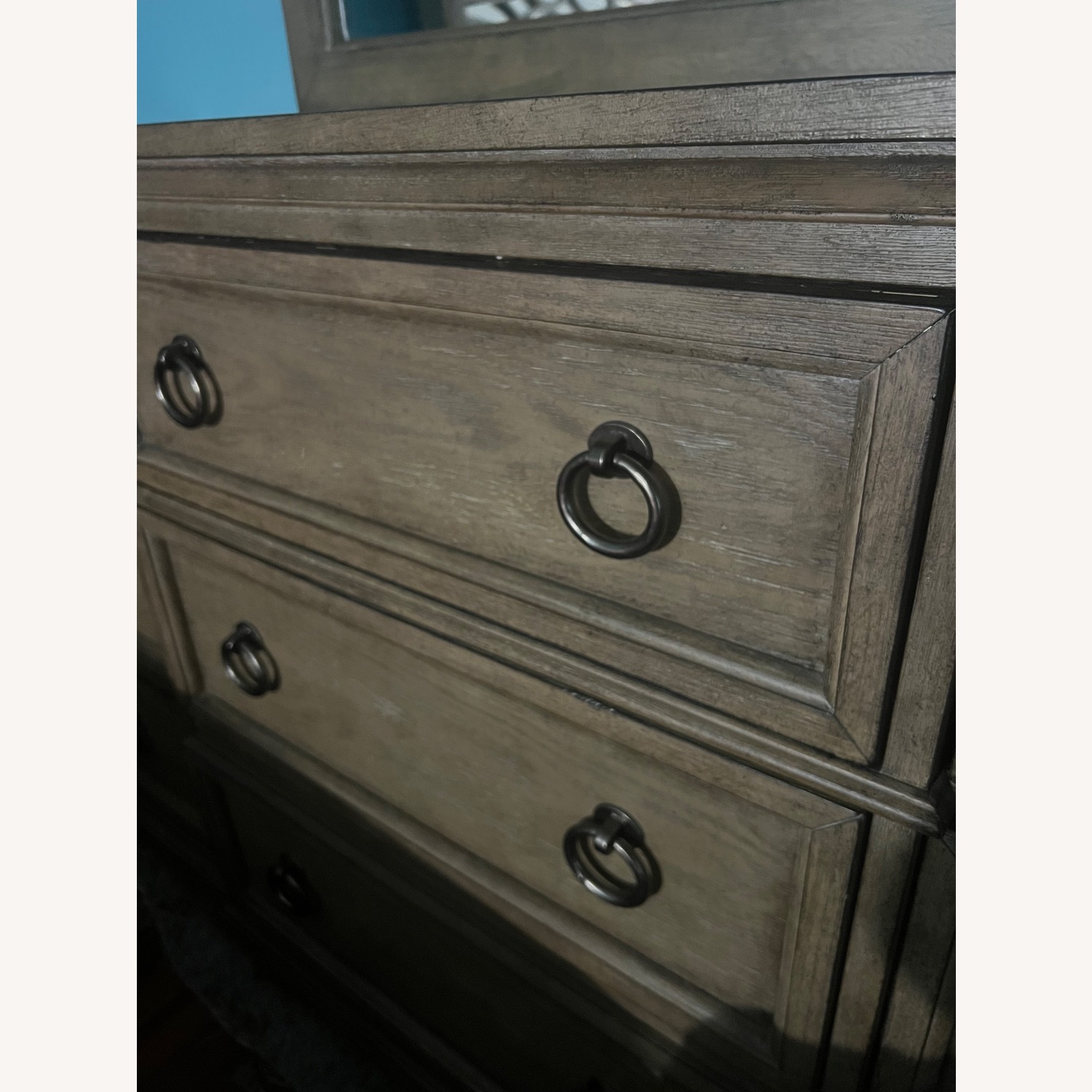 Raymour & Flanigan Light Brown Wood Dresser - image-2