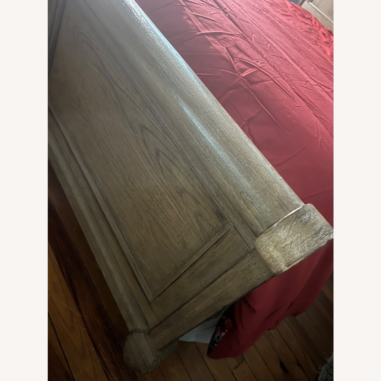 Raymour & Flanigan Light Brown Queen Bed - image-3