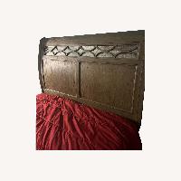 Raymour & Flanigan Light Brown Queen Bed