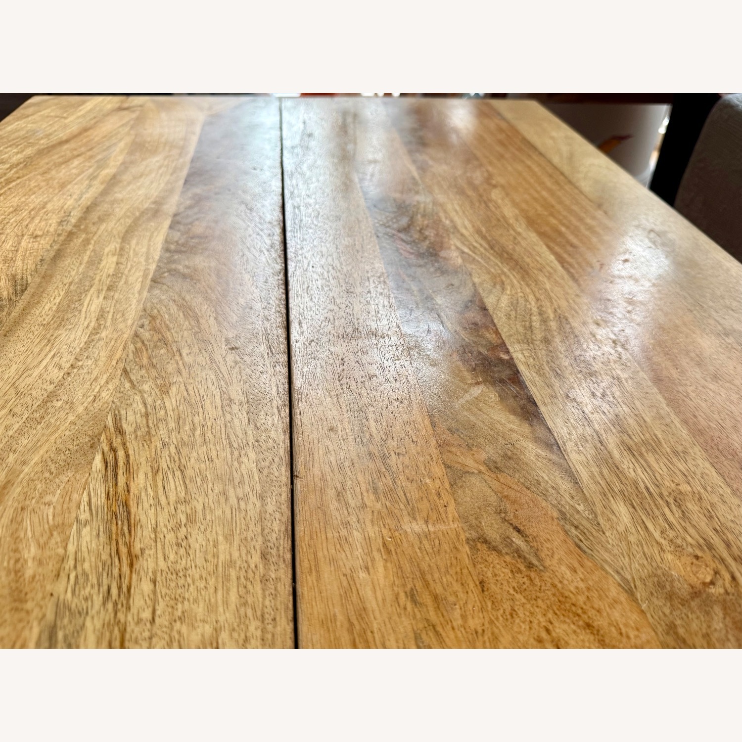 West Elm Light Brown Wood Coffee Table - image-11