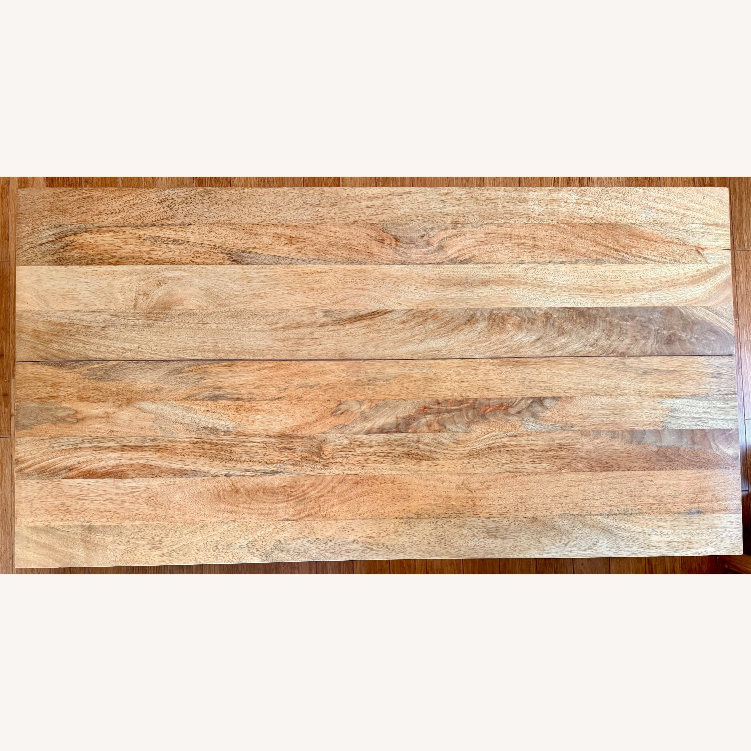 West Elm Light Brown Wood Coffee Table - image-9