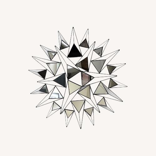 Used Mirrored Wall Art, Black  for sale on AptDeco