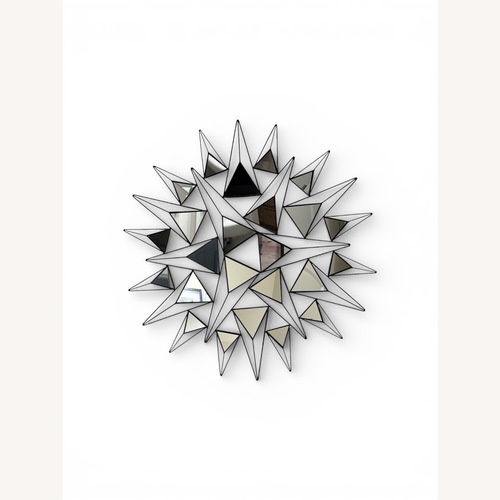 Used Mirrored Wall Art, Black  for sale on AptDeco