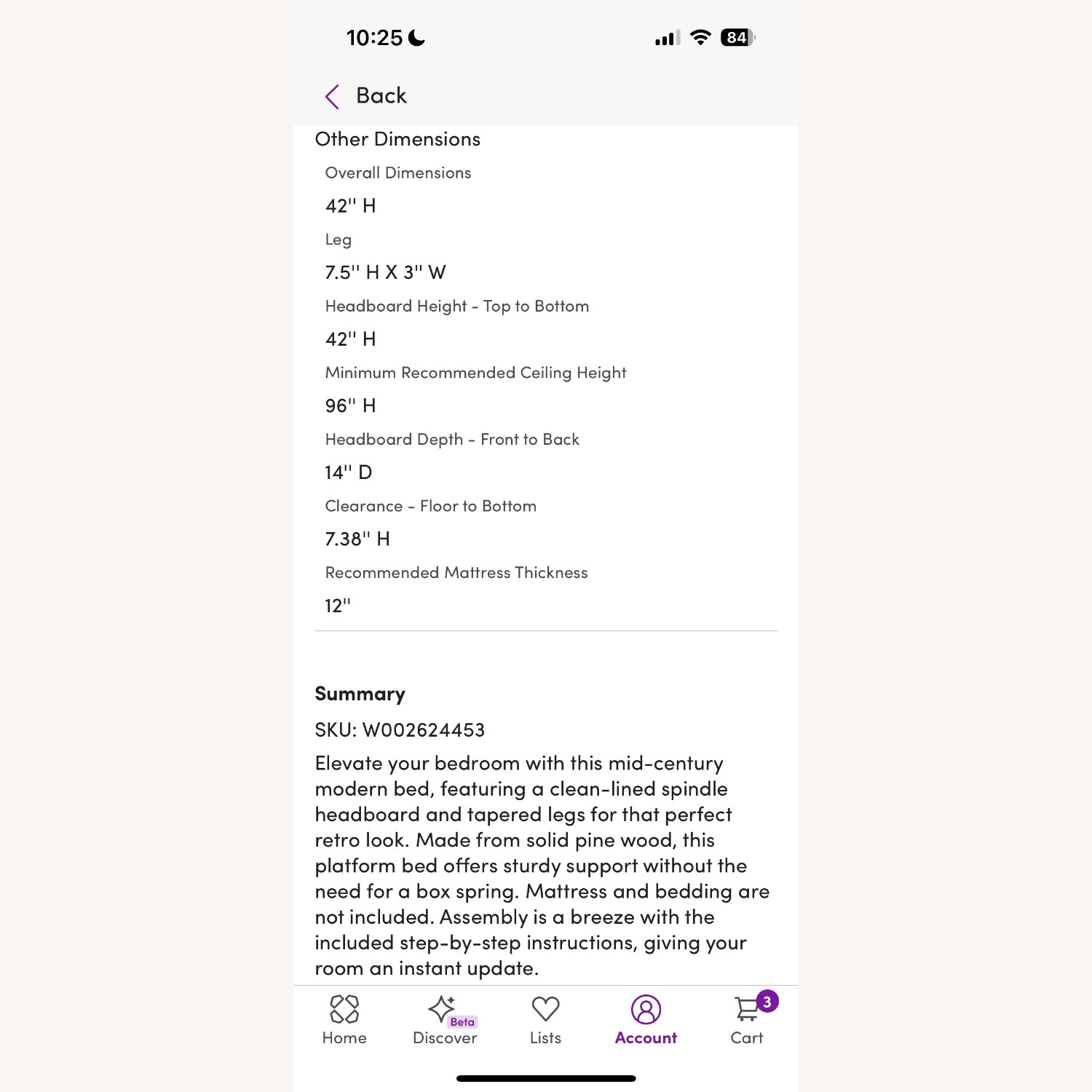 Mercury Row Natural Wood Queen Bed - image-5