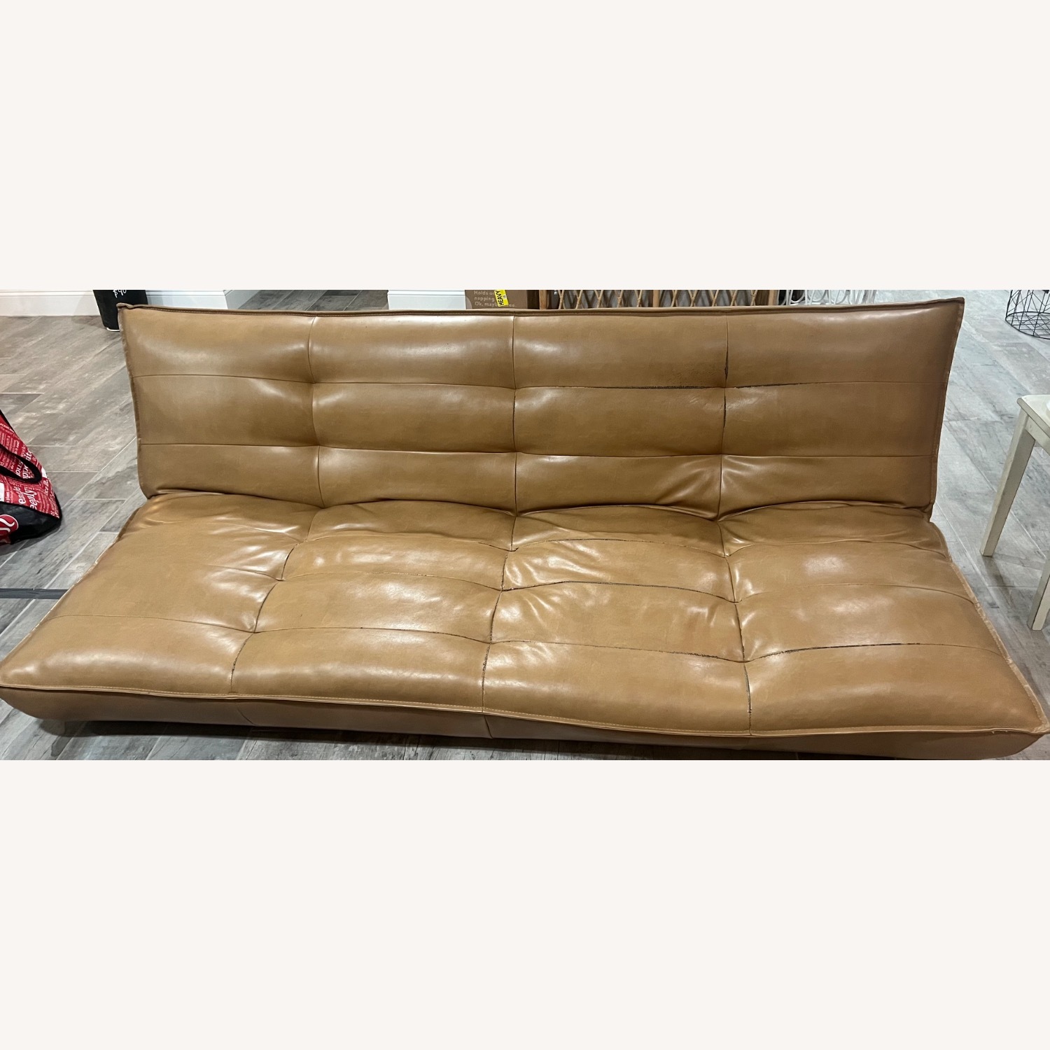 Urban Outfitters Greta XL Leather Sofa - image-2