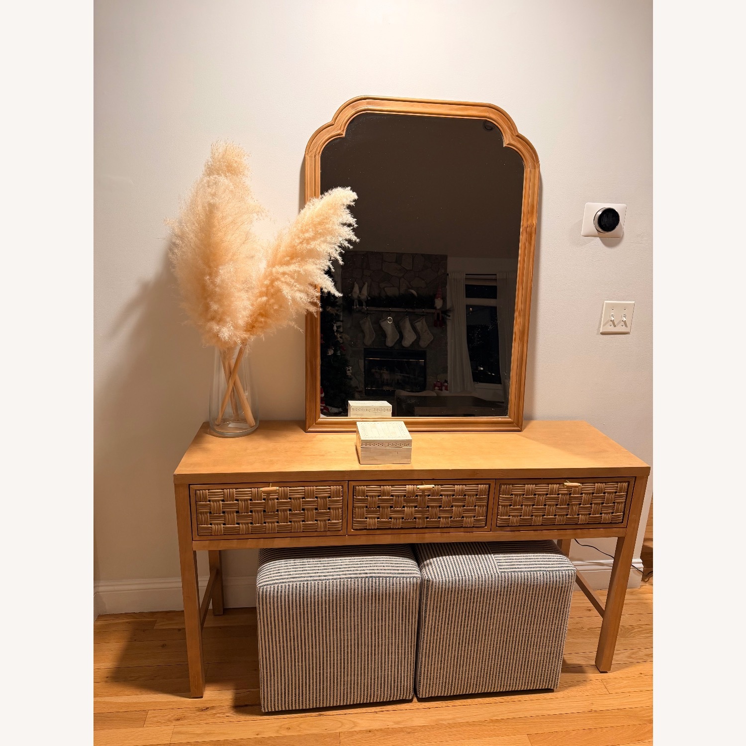 Target Studio Mcgee Light Brown Side Table - image-2