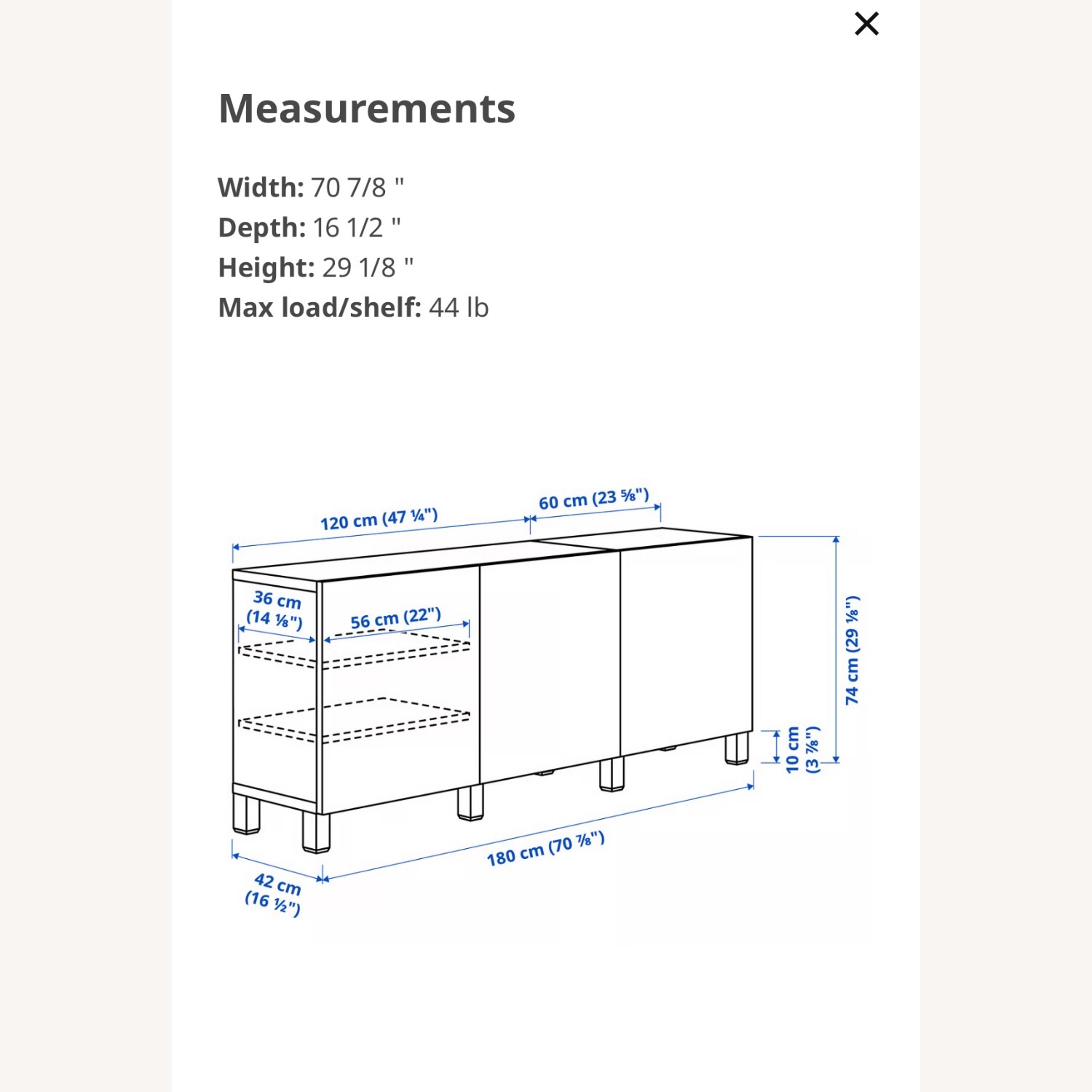 IKEA Besta Credenza  - image-6