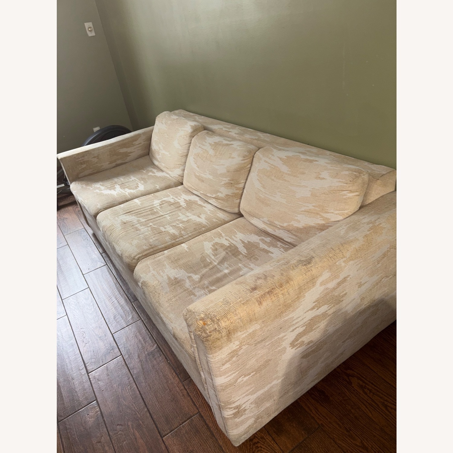 Beige Sleeper Sofa - image-3