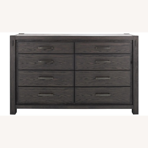 Used Raymour & Flanigan Dark Brown Dresser for sale on AptDeco