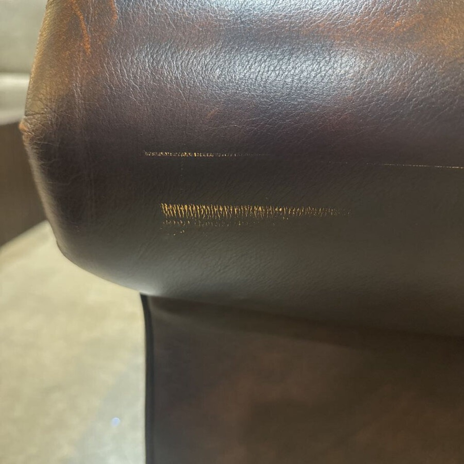 Walter E. Smithe Portman Leather Manual Recliner - image-5