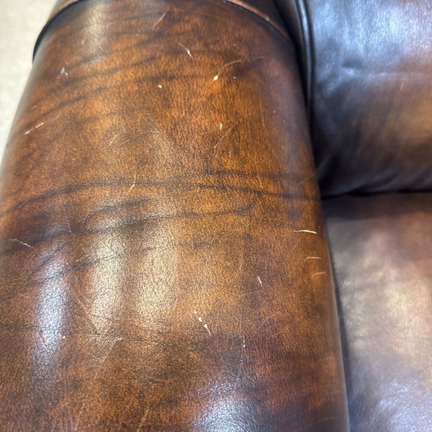 Walter E. Smithe Portman Leather Manual Recliner - image-7