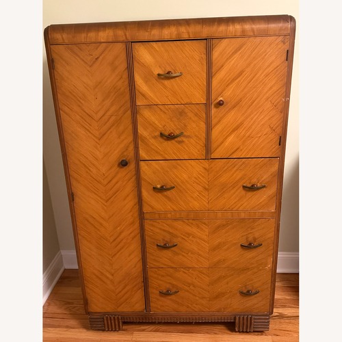 Used Vintage/Antique Wood Armoire for sale on AptDeco