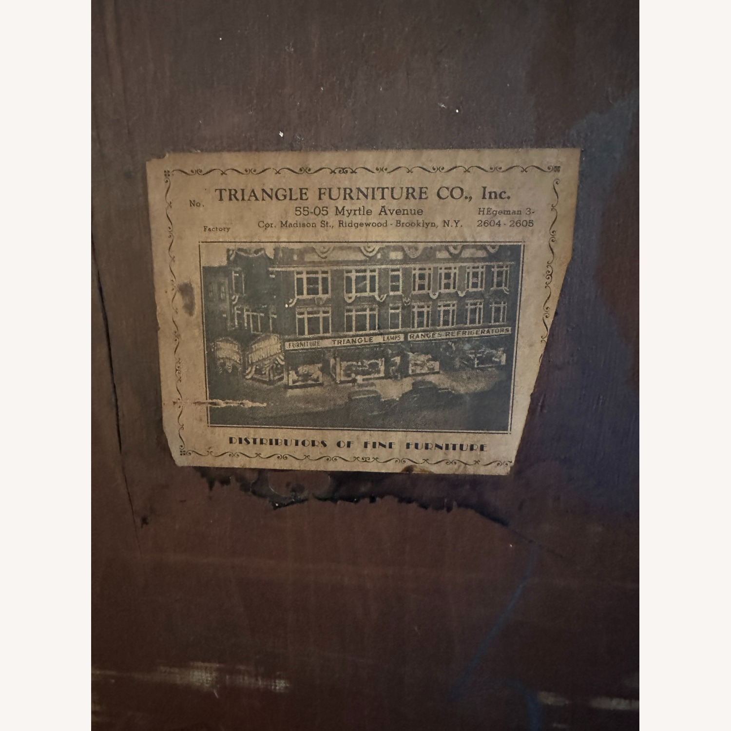 Vintage/Antique Wood Armoire - image-3