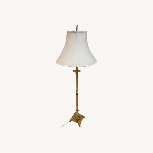 Used Vintage/Antique Brass Floor Lamp for sale on AptDeco
