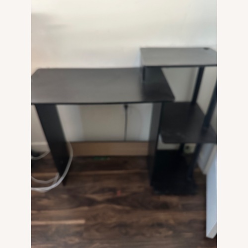 Used IKEA Black Desk for sale on AptDeco
