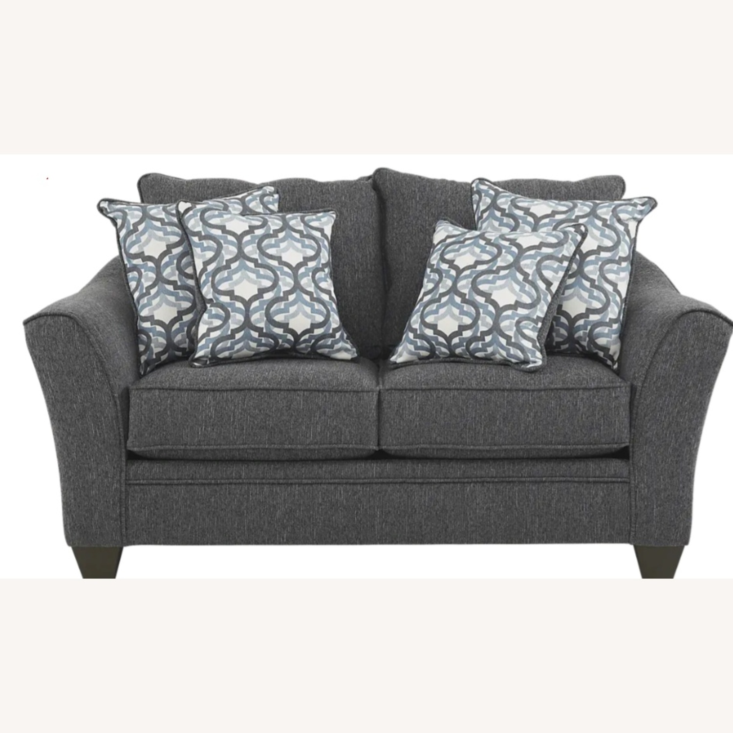 Victoria Park Grey Loveseat - image-0