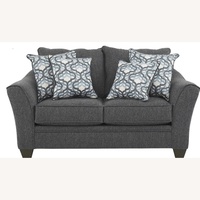 Victoria Park Grey Loveseat