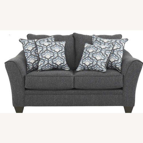 Used Victoria Park Grey Loveseat for sale on AptDeco