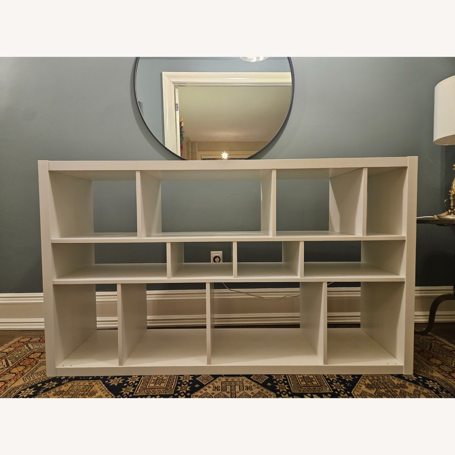 IKEA Kallax White Wood Bookcase - image-3