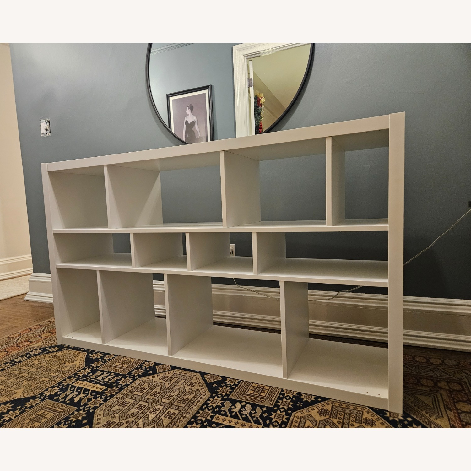 IKEA Kallax White Wood Bookcase - image-5