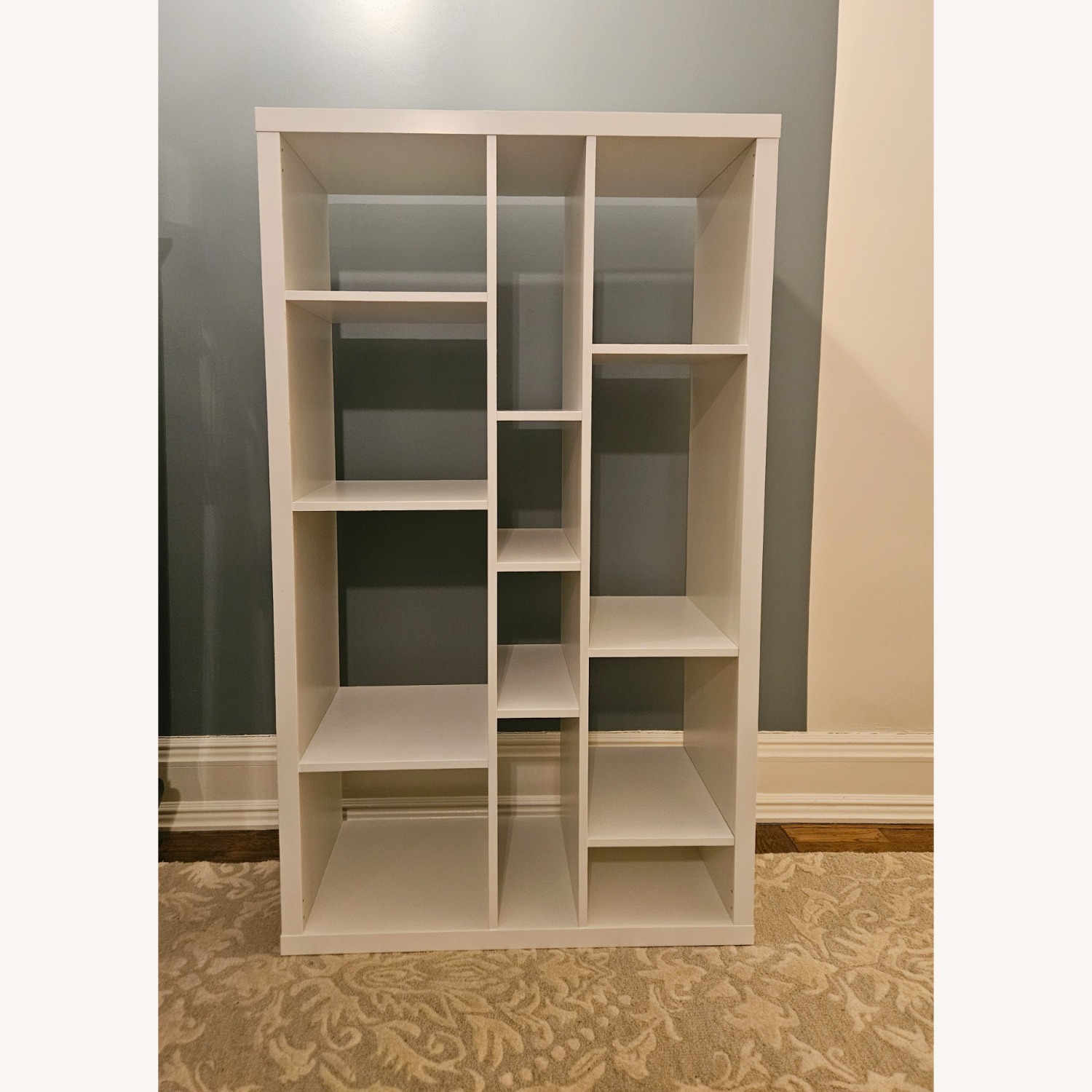 IKEA Kallax White Wood Bookcase - image-1