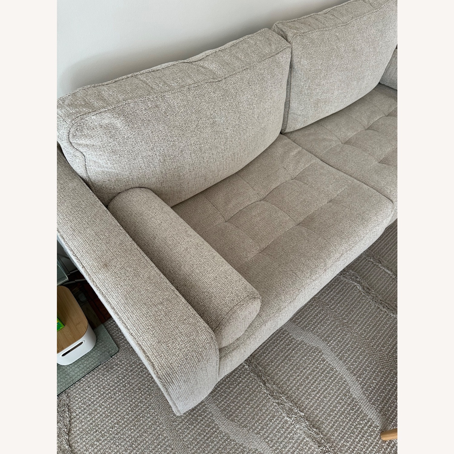 Ashley Caladeron Mid-Century Modern Chenille Sofa - image-4