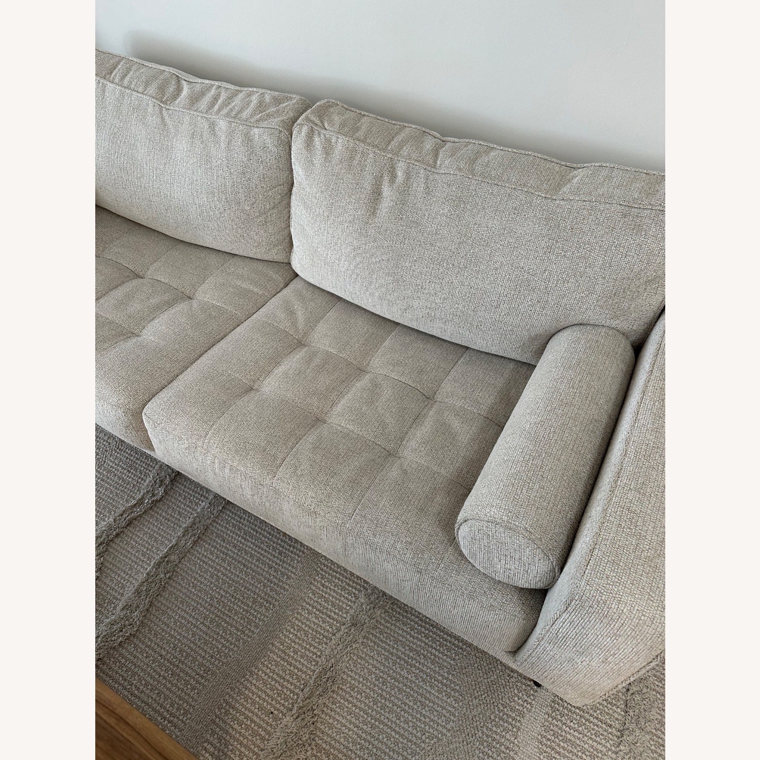 Ashley Caladeron Mid-Century Modern Chenille Sofa - image-3