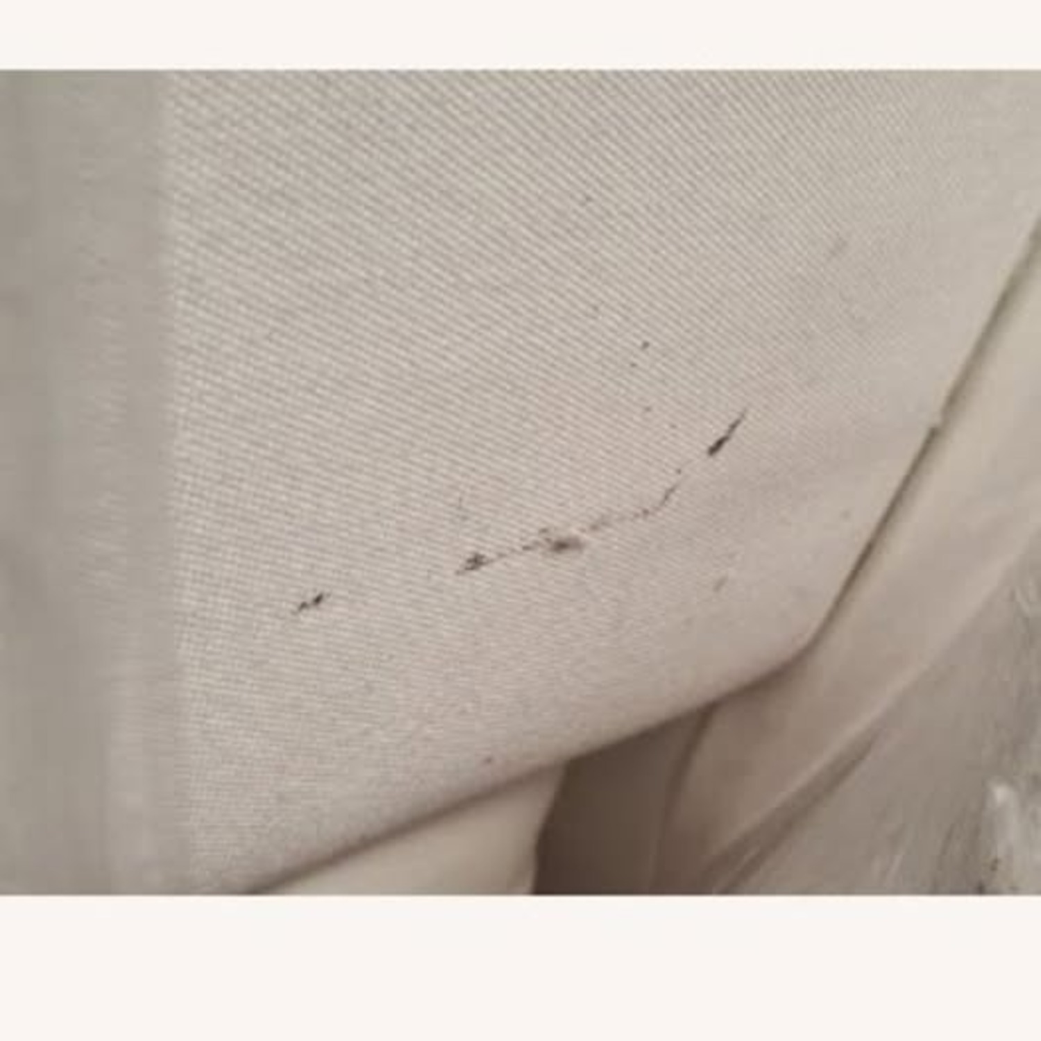 Pottery Barn White Fabric 3+ Piece Sectional - image-5