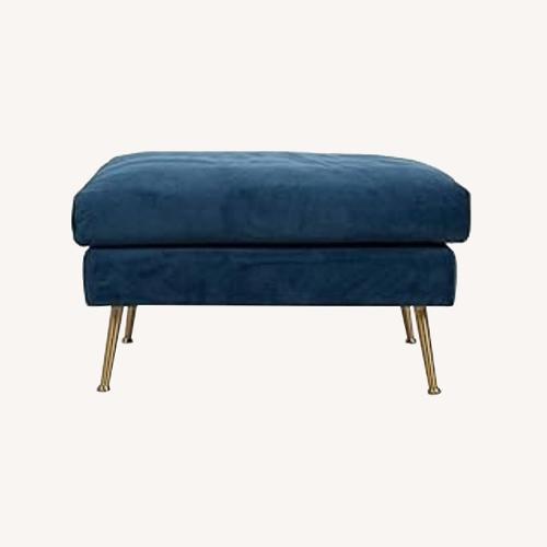 Used Blue Suede Décor for sale on AptDeco