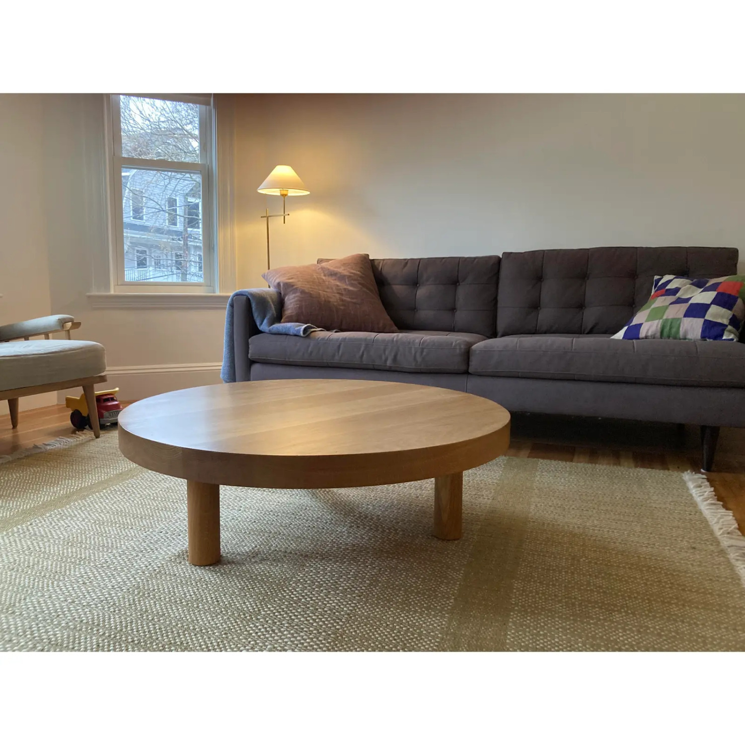 Nickey Kehoe White Oak Coffee Table - image-1