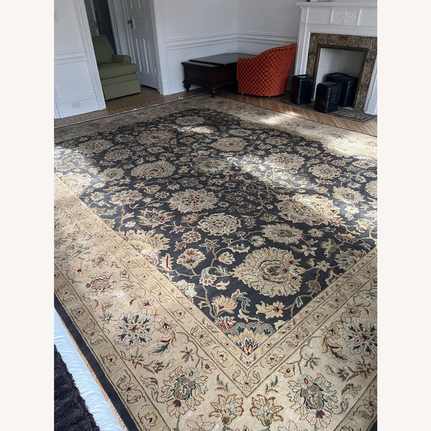 ABC Carpet and Home Blue Wool Area Rug 12' x 15' - image-1