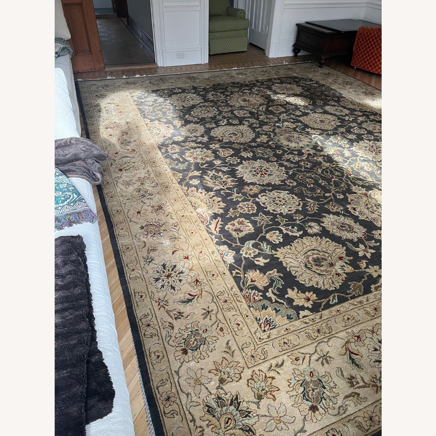 ABC Carpet and Home Blue Wool Area Rug 12' x 15' - image-8