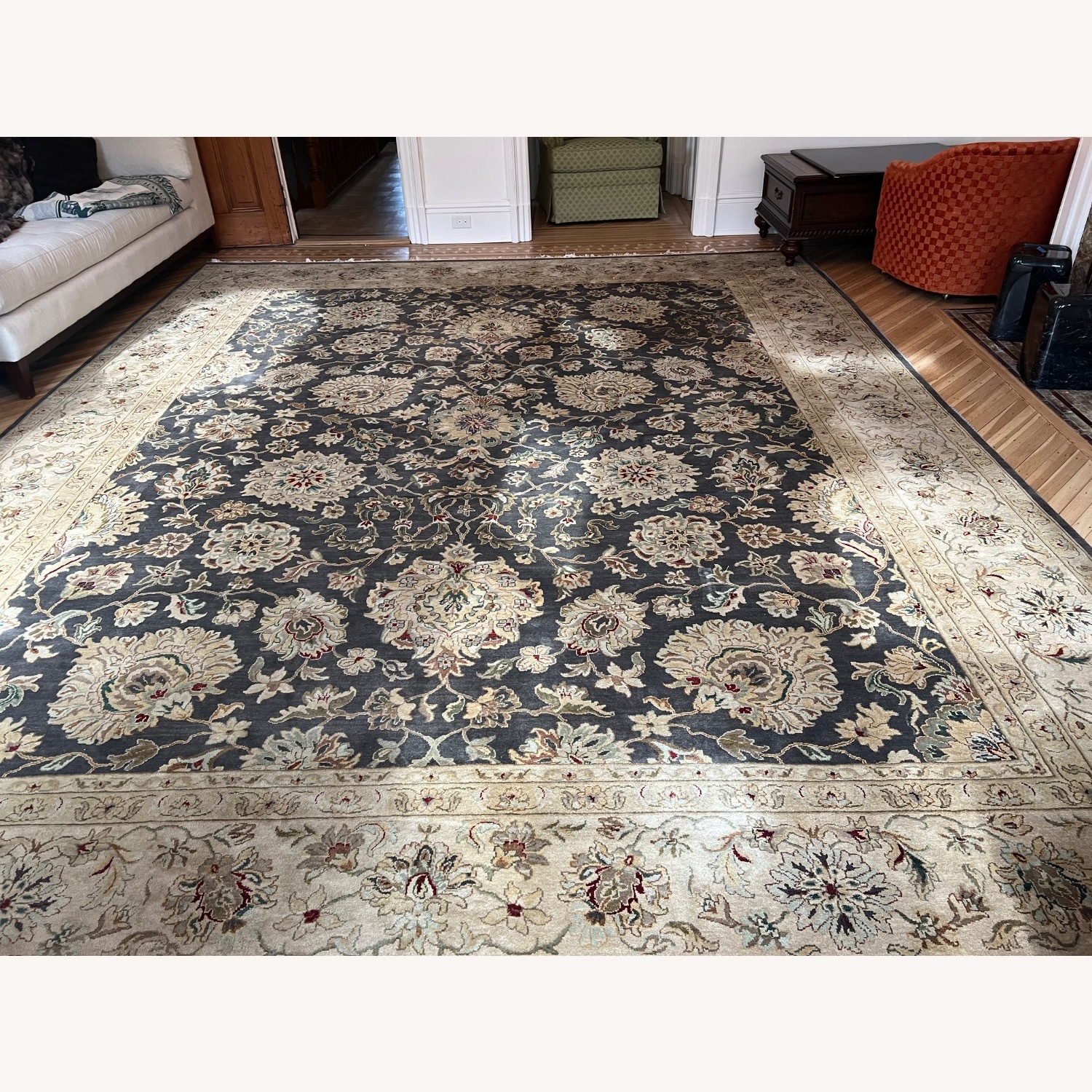 ABC Carpet and Home Blue Wool Area Rug 12' x 15' - image-6