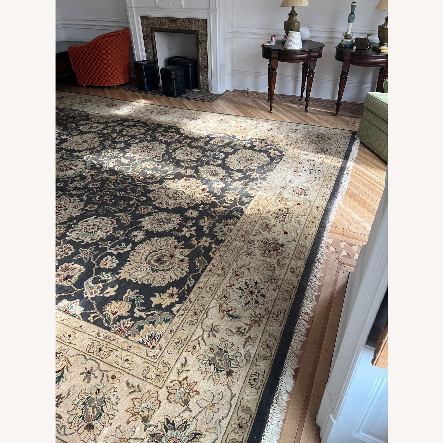 ABC Carpet and Home Blue Wool Area Rug 12' x 15' - image-7