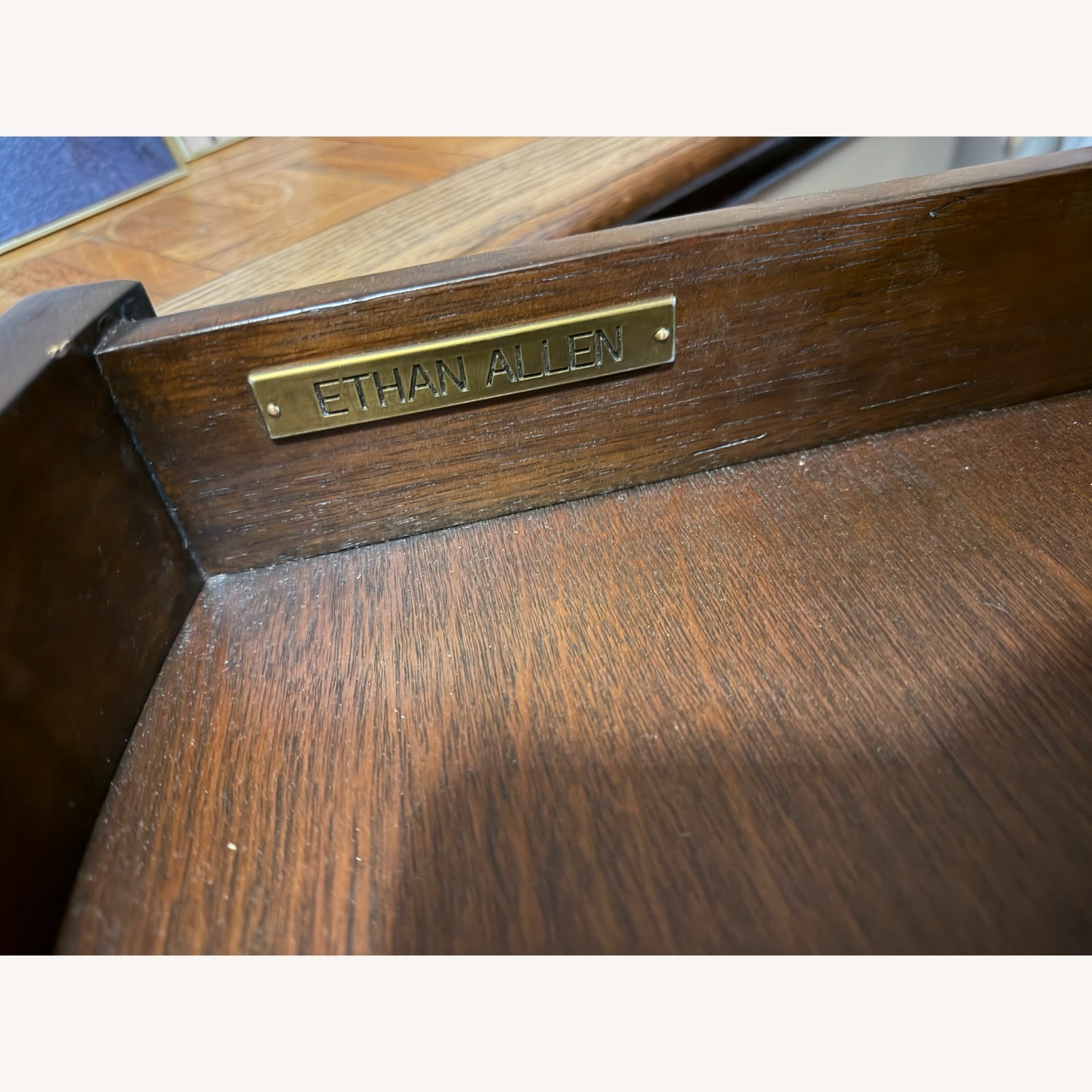 Vintage Ethan Allen Bradford Rent Table - image-2