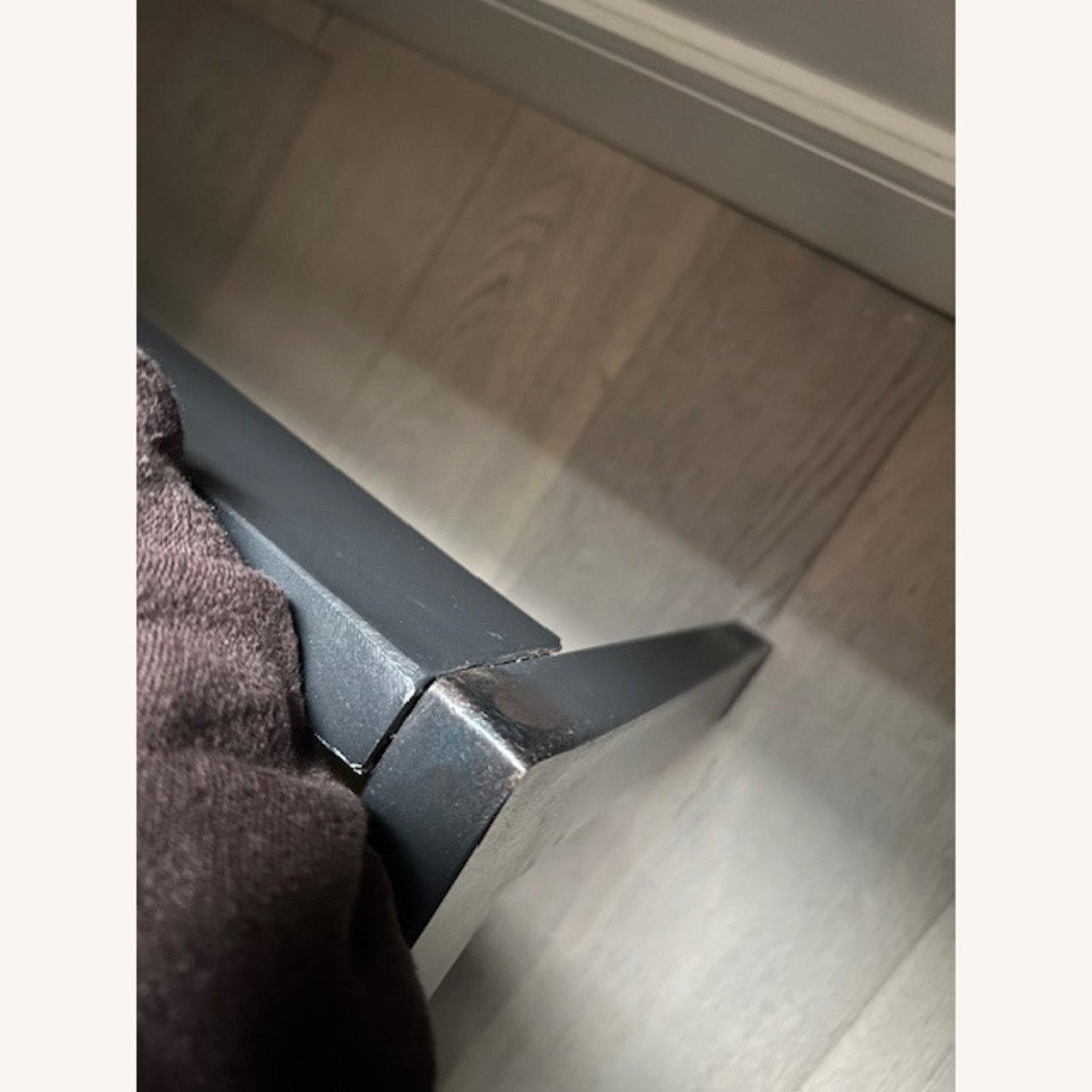 Room & Board Core Dark Gray Metal Queen Bed - image-8