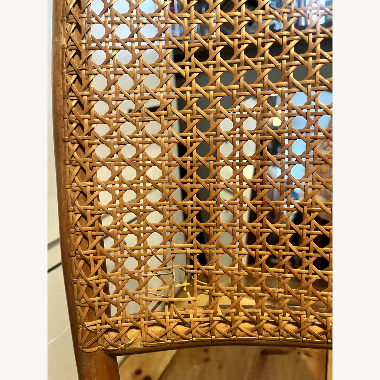 Josef Hoffmann Vintage Cane Dining Chairs (Set of 4) - image-1