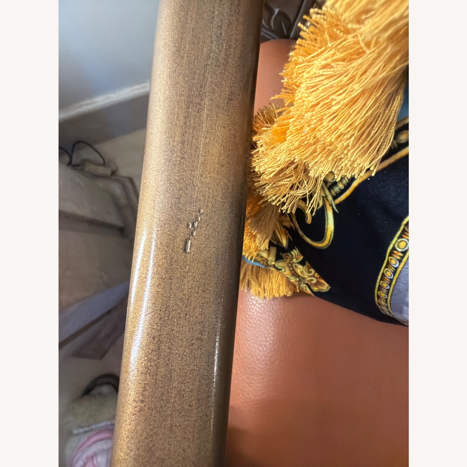 Vintage/Antique Finds Dark Brown Armchair - image-4